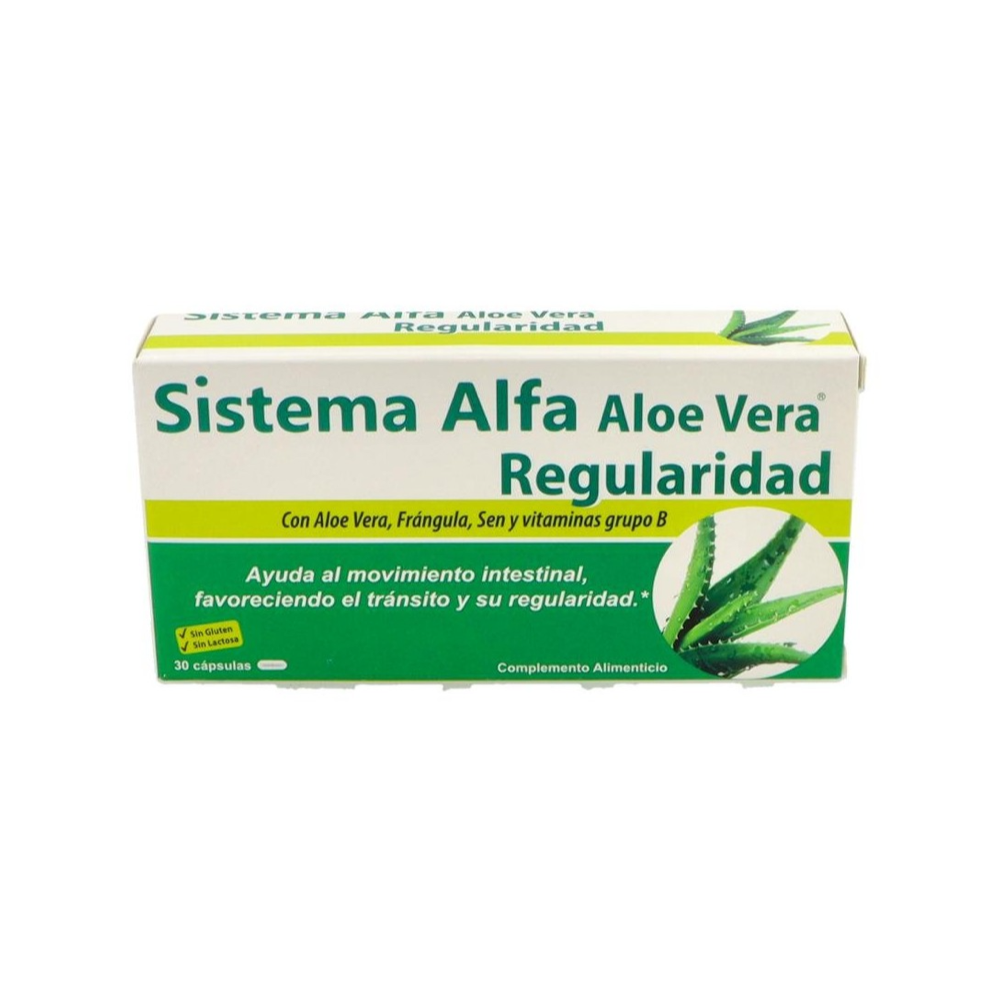 Sistema Alfa Aloe Regularidad 30 Cápsulas