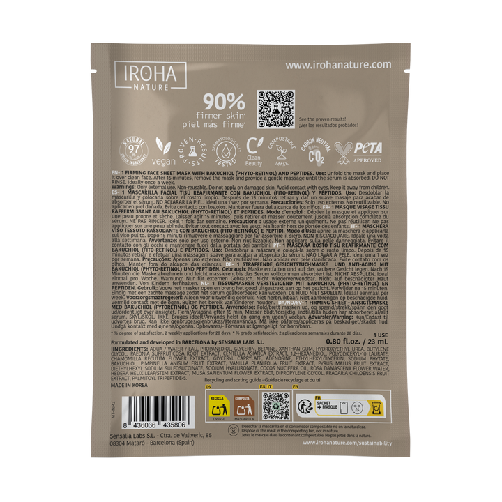 Mascarilla Facial Reafirmante con Phyto-Retinol