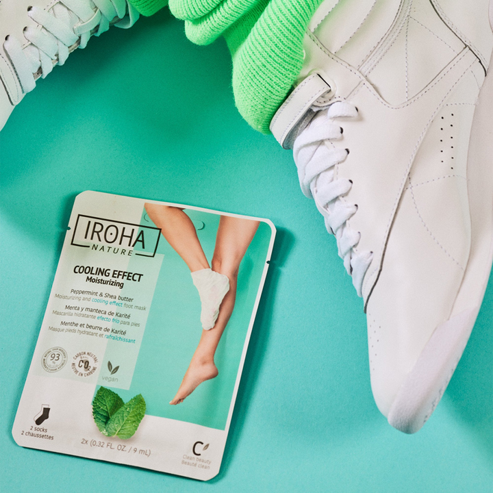 Calcetines Mascarilla Efecto Frío con Menta