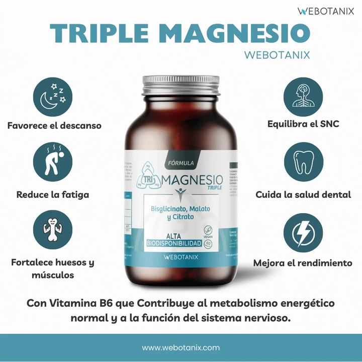 Triple Magnesio – 60 cápsulas