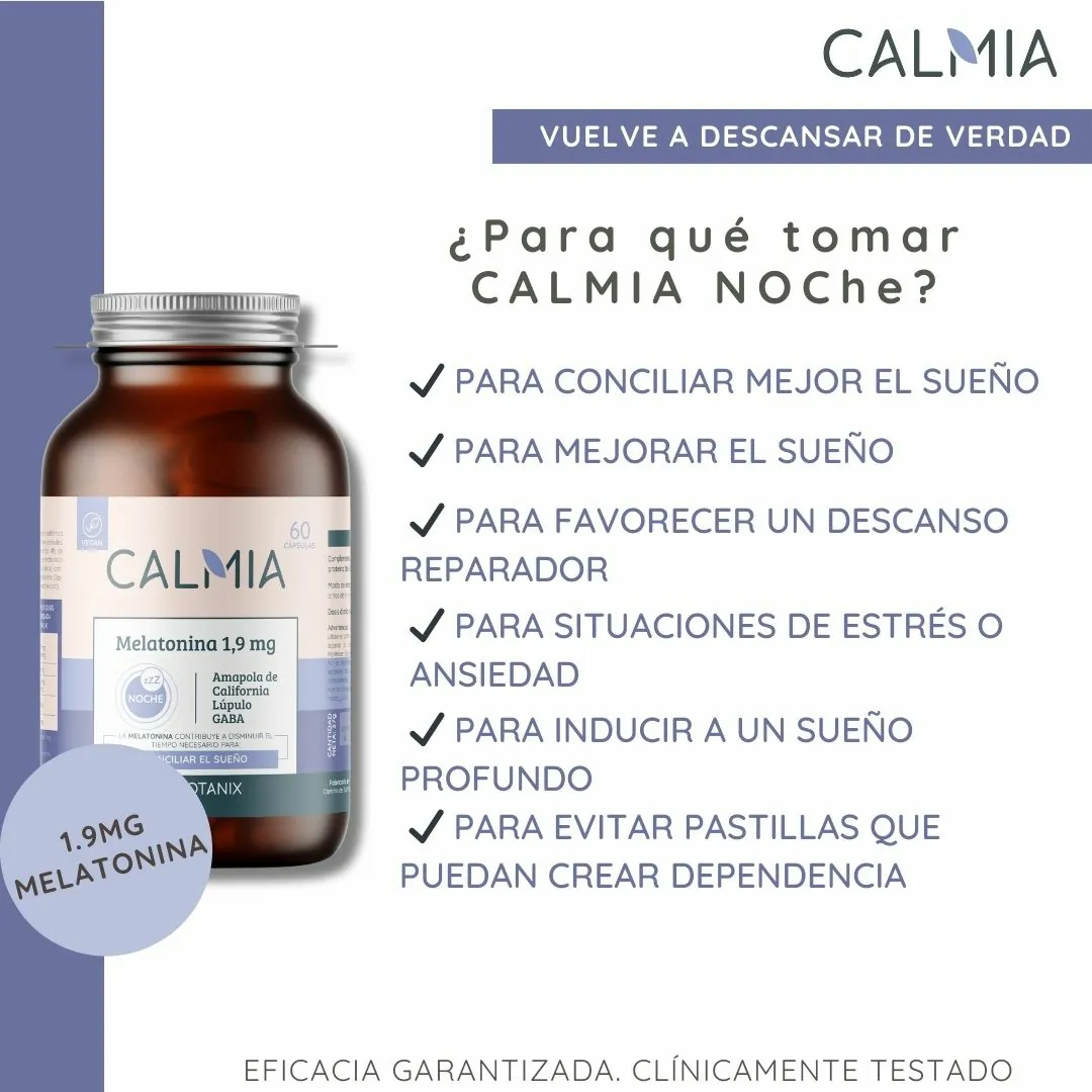 Calmia Noche – 60 cápsulas