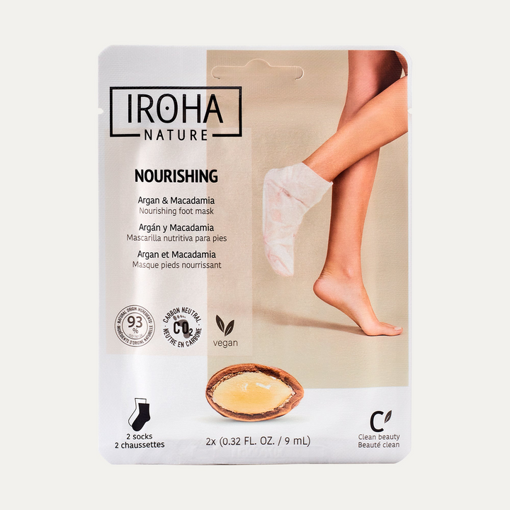 Calcetines Mascarilla Nutritivos con Aceite de Argán