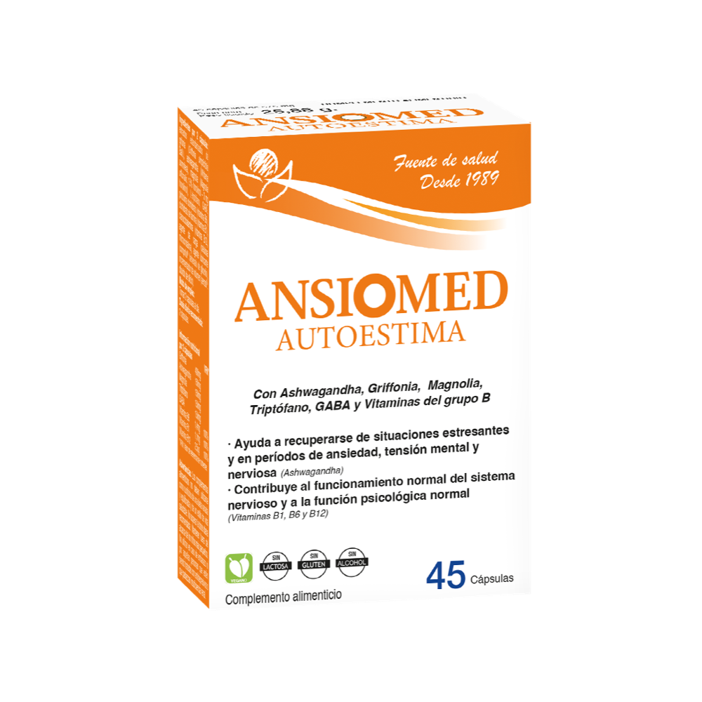Ansiomed Autoestima - Refuerzo Emocional 45 Cápsulas