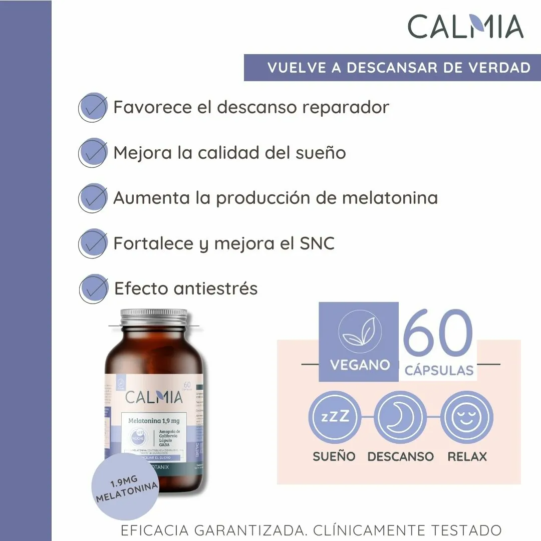 Calmia Noche – 60 cápsulas