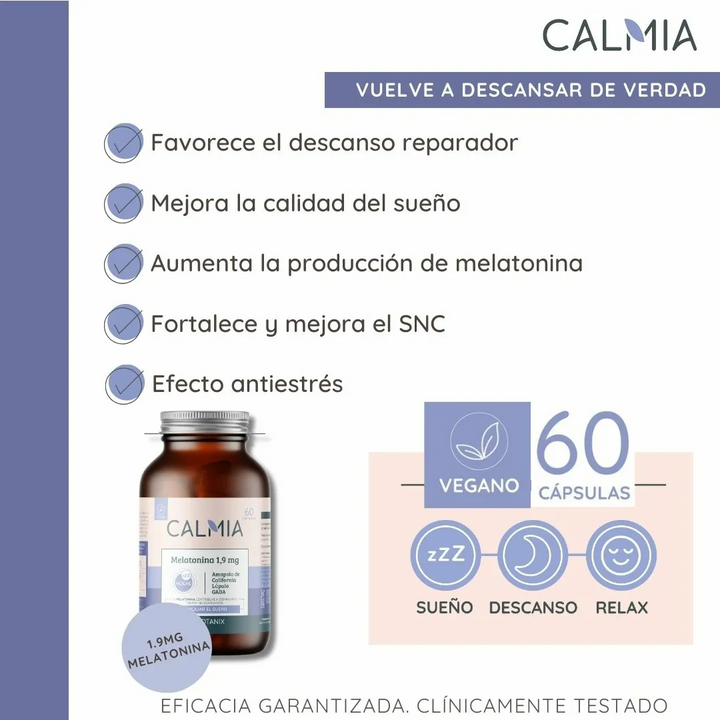 Calmia Noche – 60 cápsulas