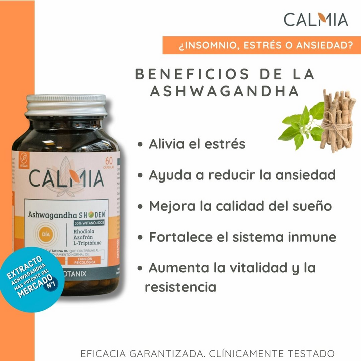 Calmia Día – 60 cápsulas