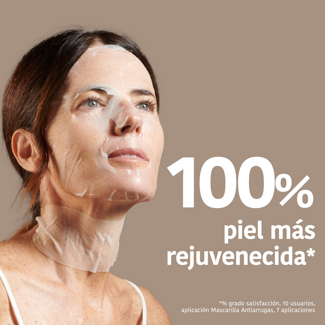 Mascarilla Facial Antiarrugas con Colágeno