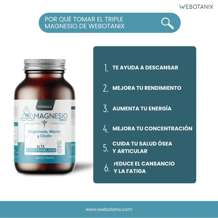 Triple Magnesio – 60 cápsulas
