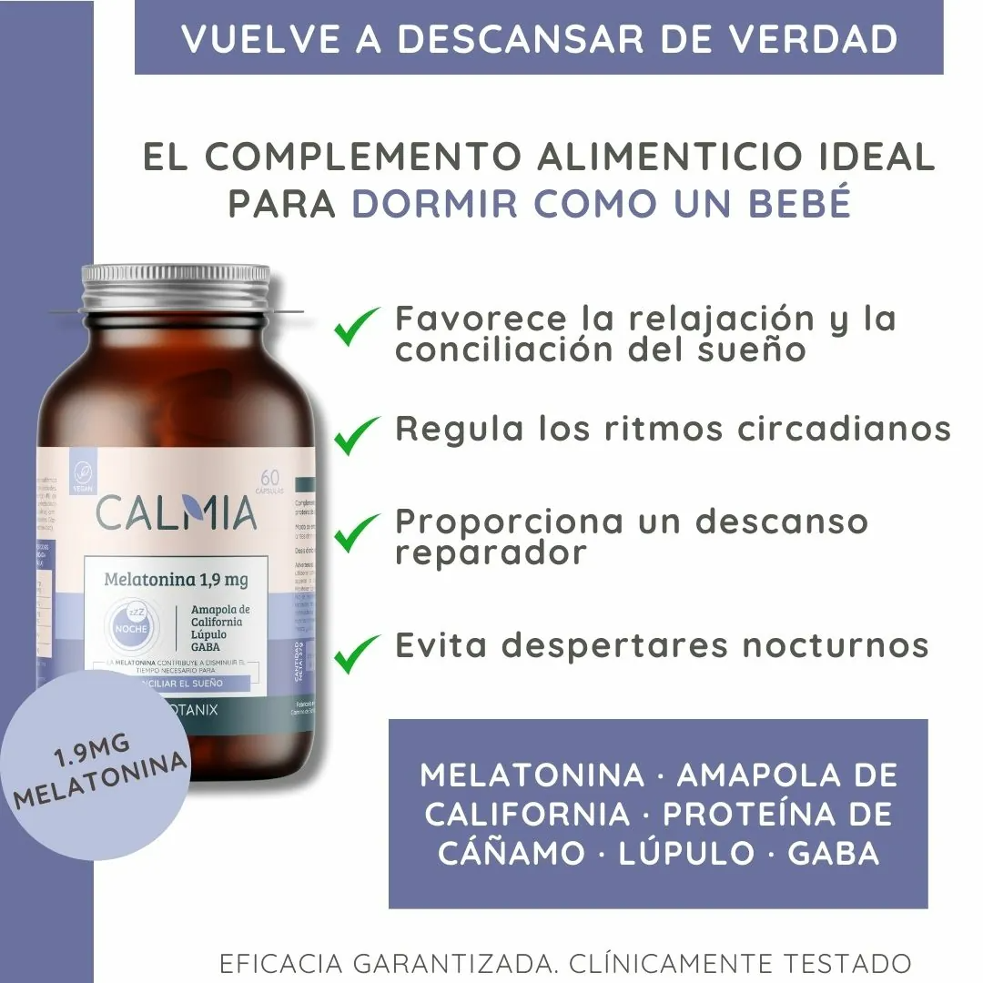 Calmia Noche – 60 cápsulas