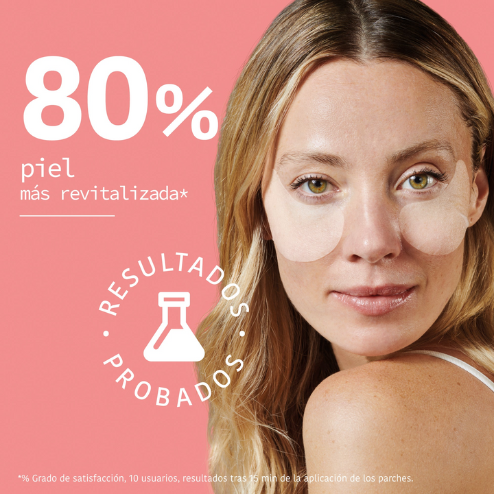 Parches para Ojos Antifatiga con Vitamina C