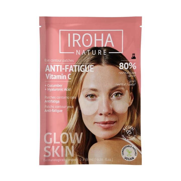 Parches para Ojos Antifatiga con Vitamina C