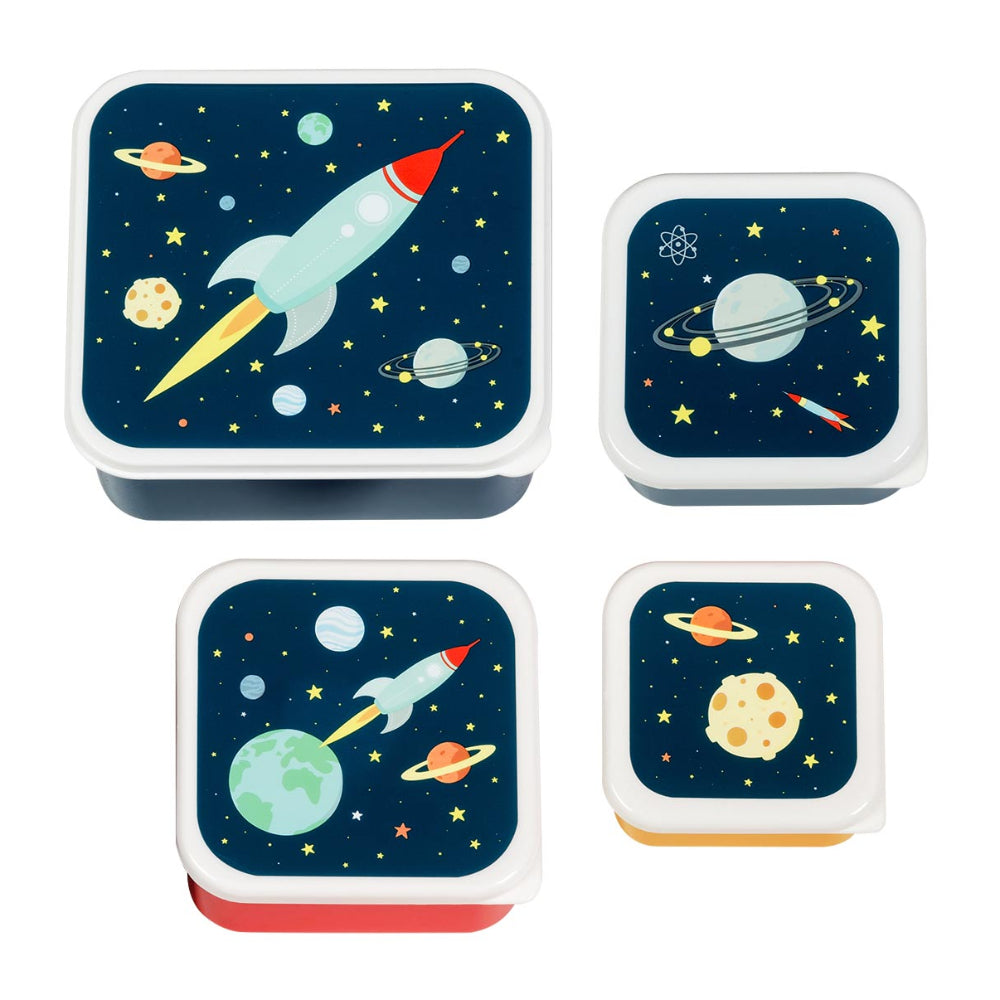 Set De 4 Cajas Espacio Little Lovely