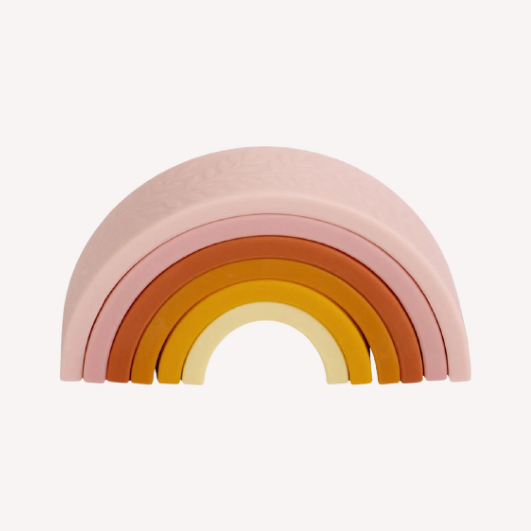 Arcoiris Colores Solares Juguete Para Apilar Little Lovely