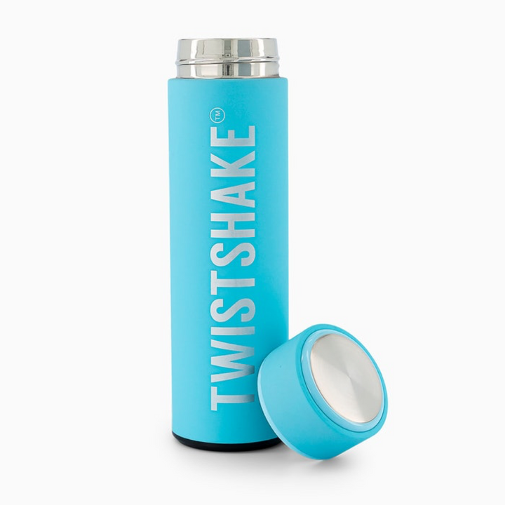 Termo Botella 420ml Pastel Azul Twistshake