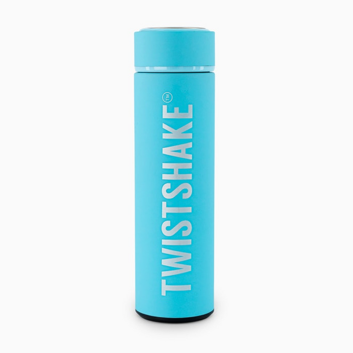 Termo Botella 420ml Pastel Azul Twistshake