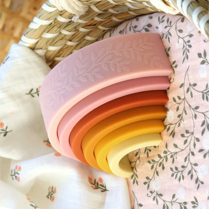 Arcoiris Colores Solares Juguete Para Apilar Little Lovely