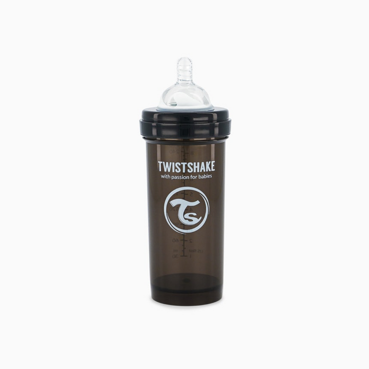 Biberon Anti-Colicos 260ml Negro Twistshake