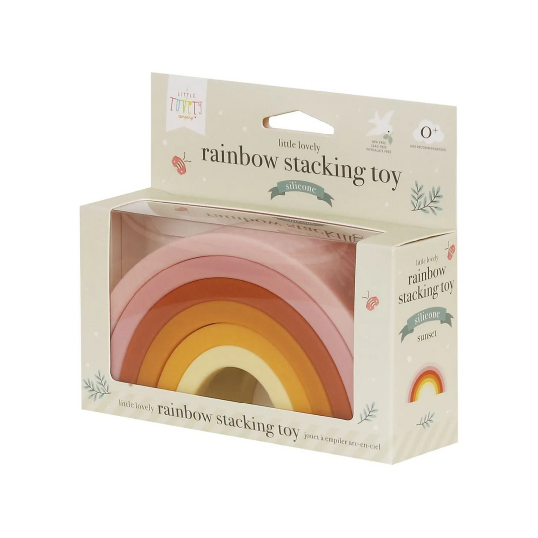 Arcoiris Colores Solares Juguete Para Apilar Little Lovely