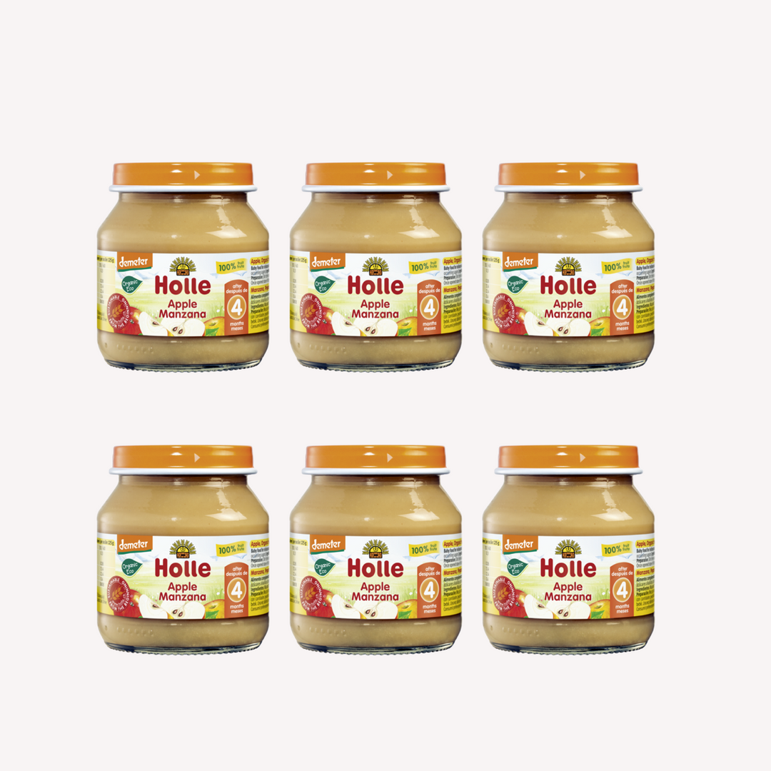 Pack 6 Unidades Potito 100% Manzana Tarrito Holle